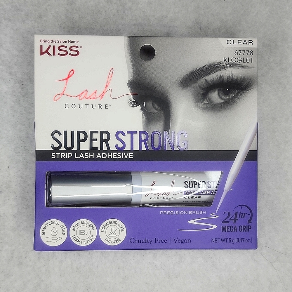 Kiss Lash Couture Adhesive Strip Lash Super Strong Hold